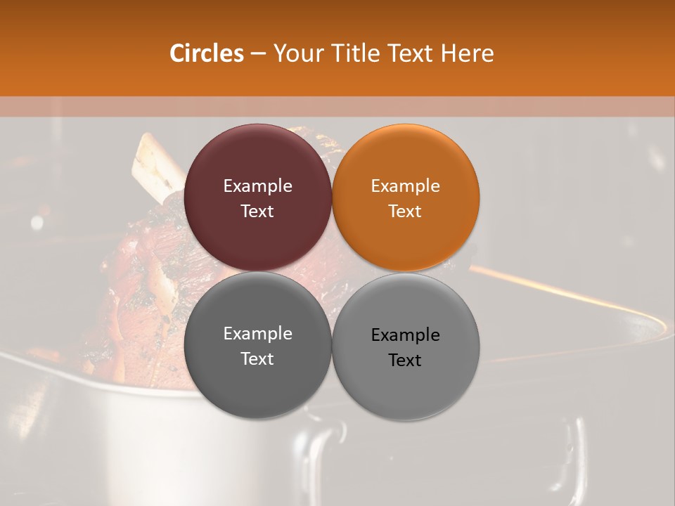 Knuckle Simple Meat PowerPoint Template