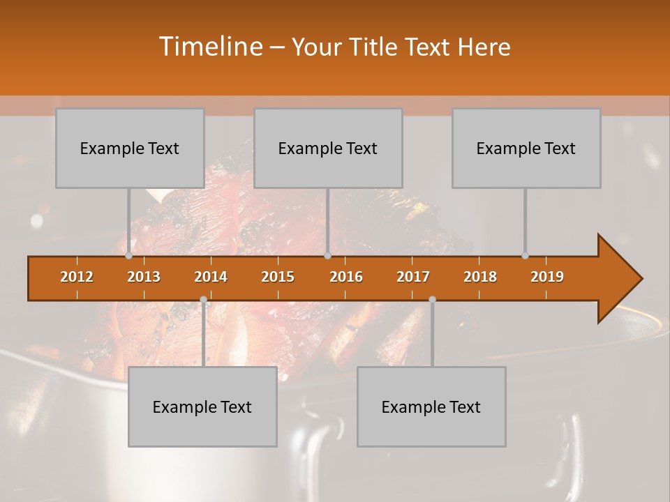 Knuckle Simple Meat PowerPoint Template