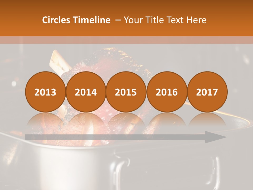 Knuckle Simple Meat PowerPoint Template