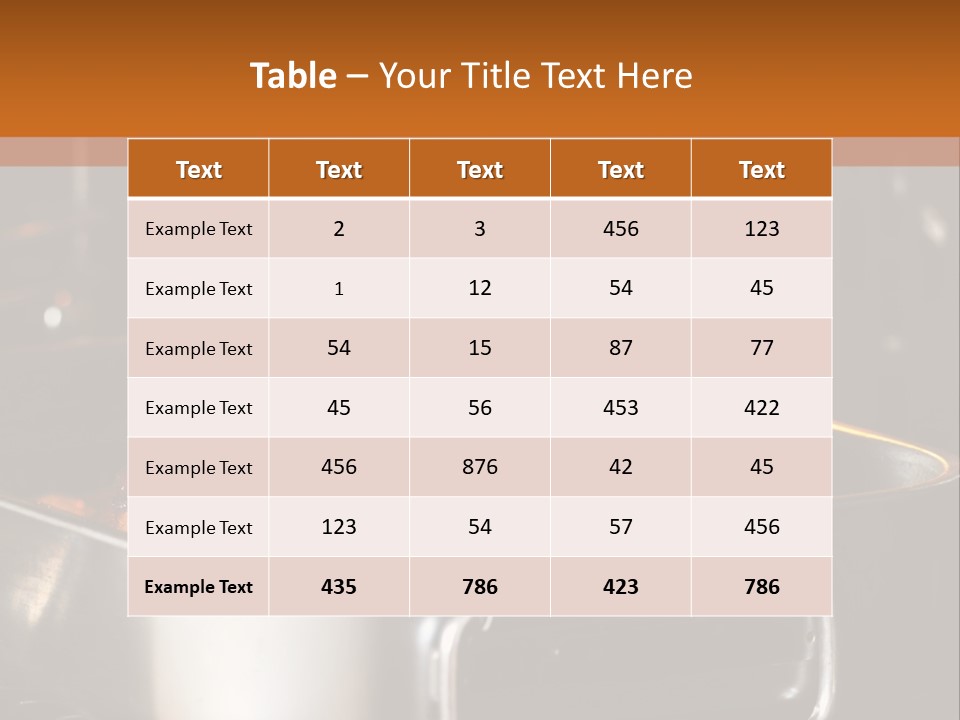 Knuckle Simple Meat PowerPoint Template