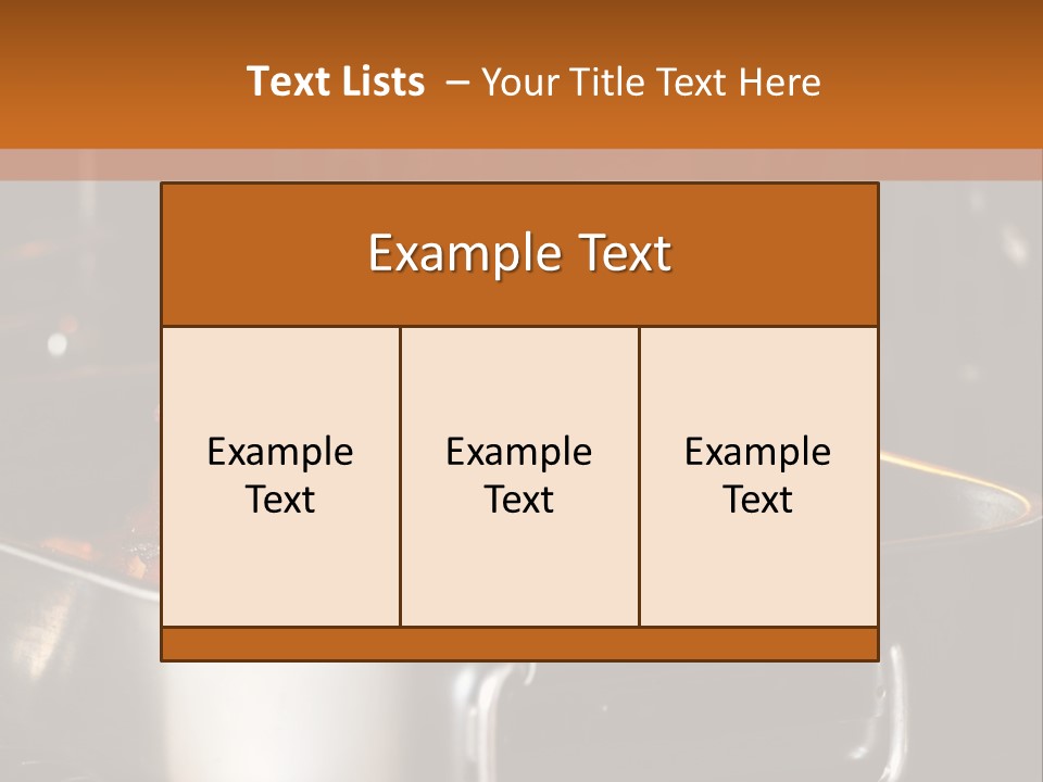 Knuckle Simple Meat PowerPoint Template