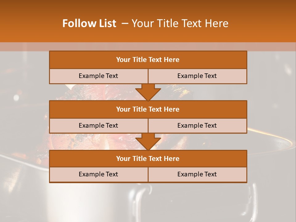 Knuckle Simple Meat PowerPoint Template