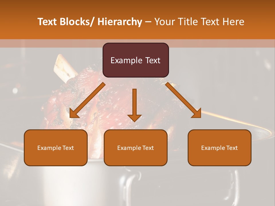 Knuckle Simple Meat PowerPoint Template