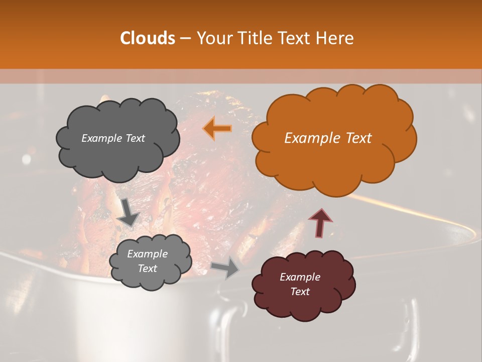 Knuckle Simple Meat PowerPoint Template