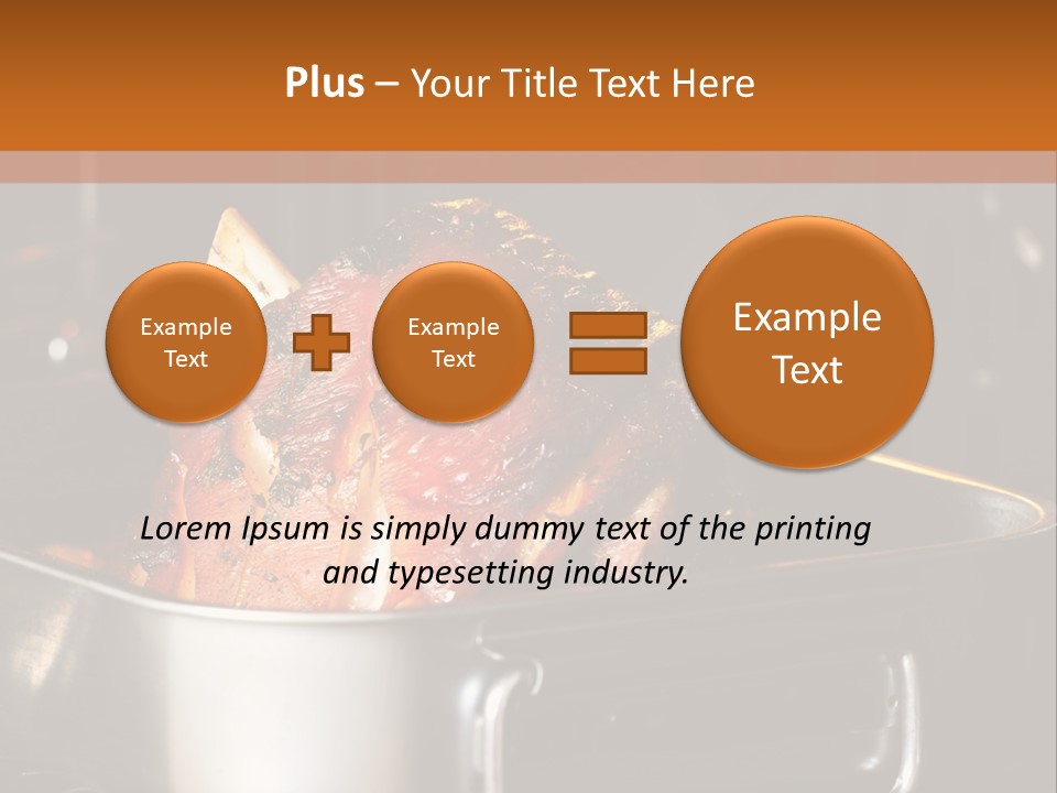 Knuckle Simple Meat PowerPoint Template