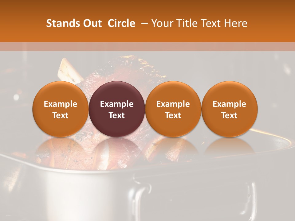 Knuckle Simple Meat PowerPoint Template