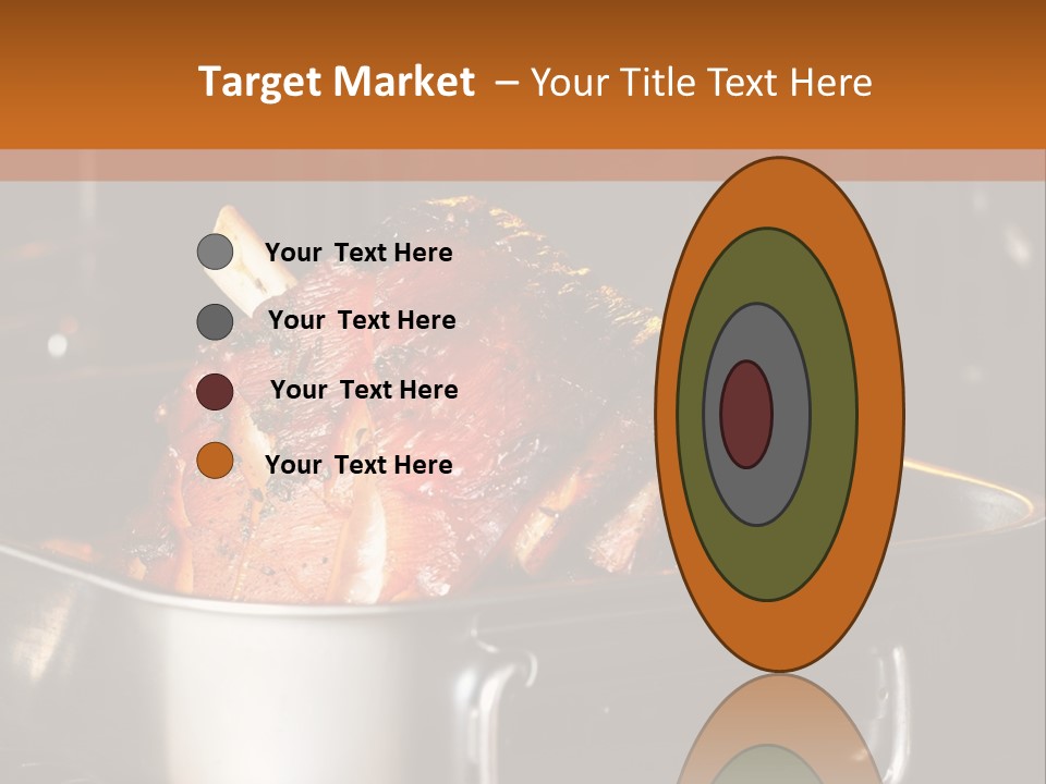 Knuckle Simple Meat PowerPoint Template