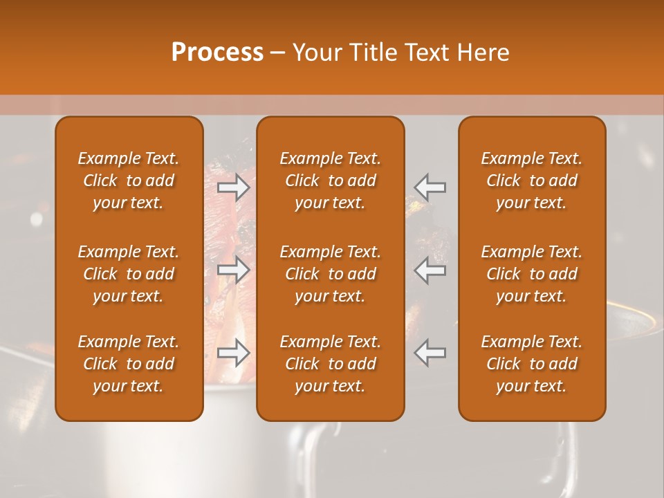 Knuckle Simple Meat PowerPoint Template