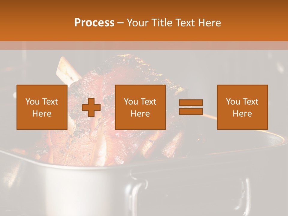 Knuckle Simple Meat PowerPoint Template