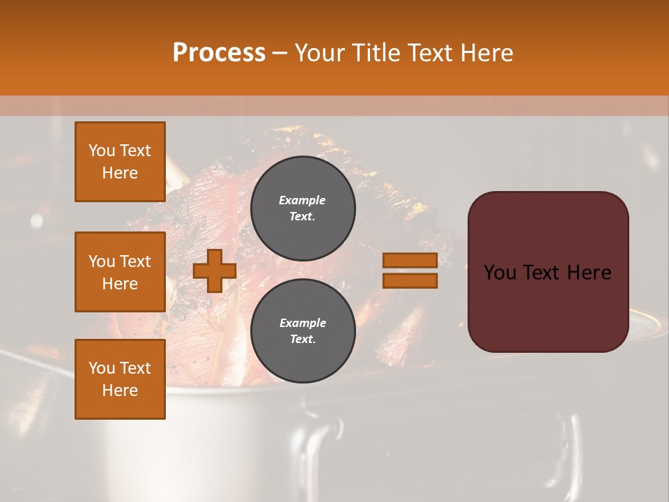 Knuckle Simple Meat PowerPoint Template