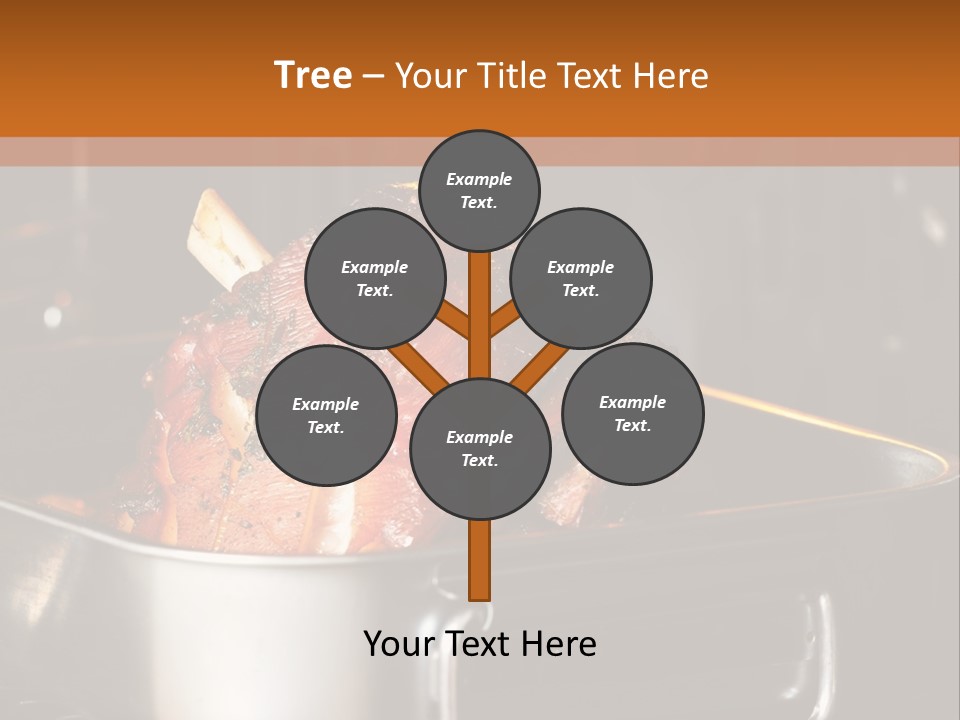 Knuckle Simple Meat PowerPoint Template