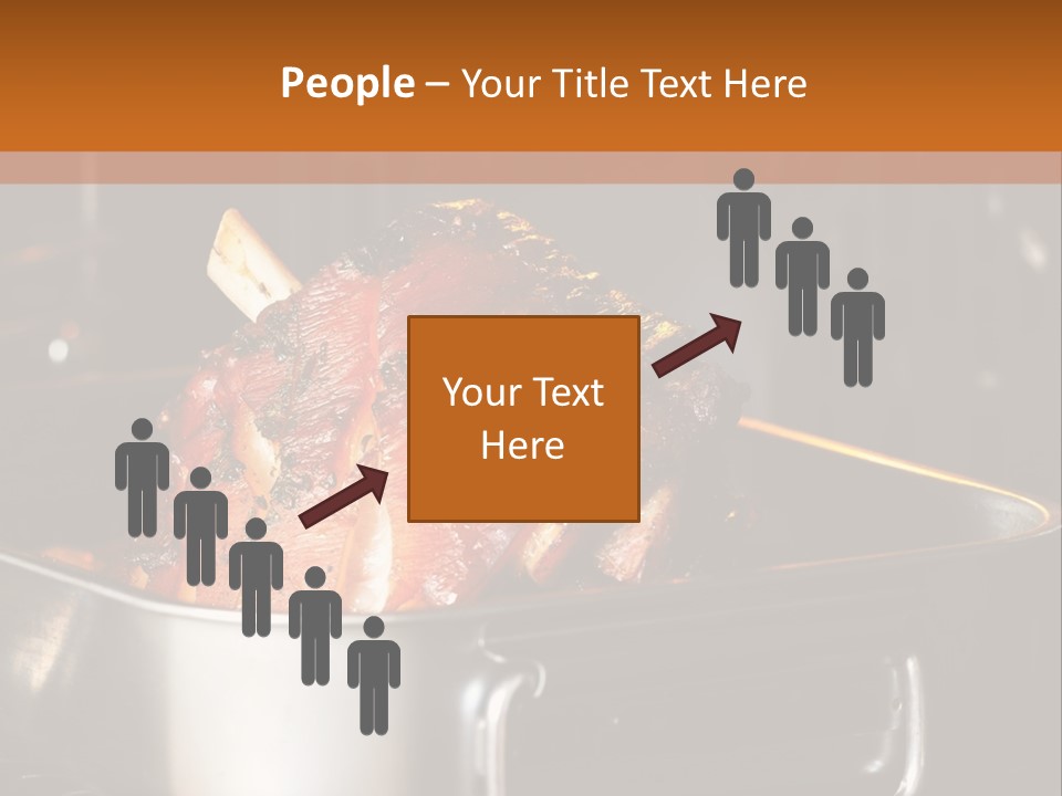 Knuckle Simple Meat PowerPoint Template