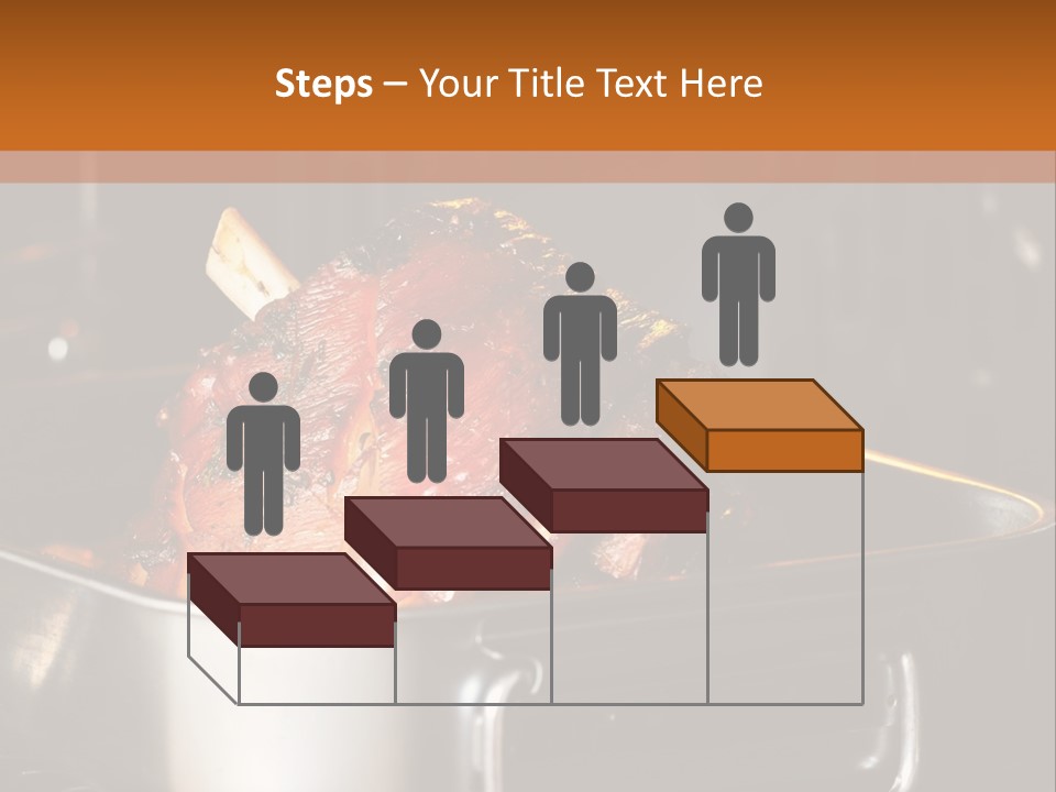 Knuckle Simple Meat PowerPoint Template