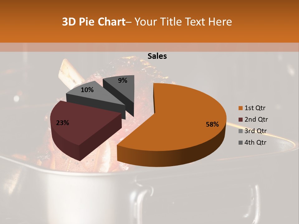 Knuckle Simple Meat PowerPoint Template