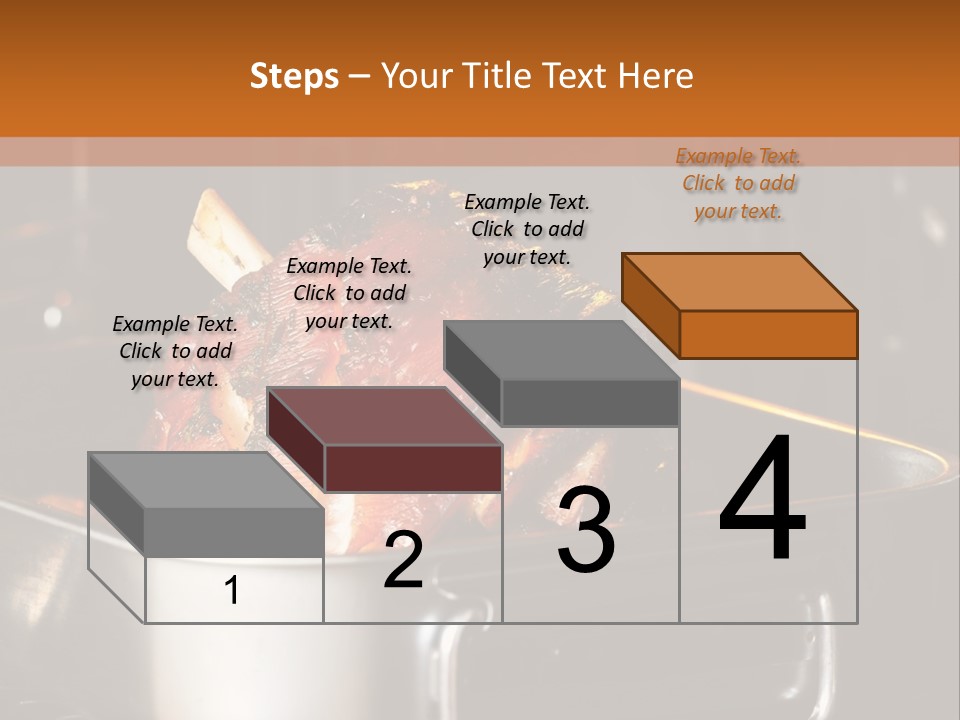 Knuckle Simple Meat PowerPoint Template