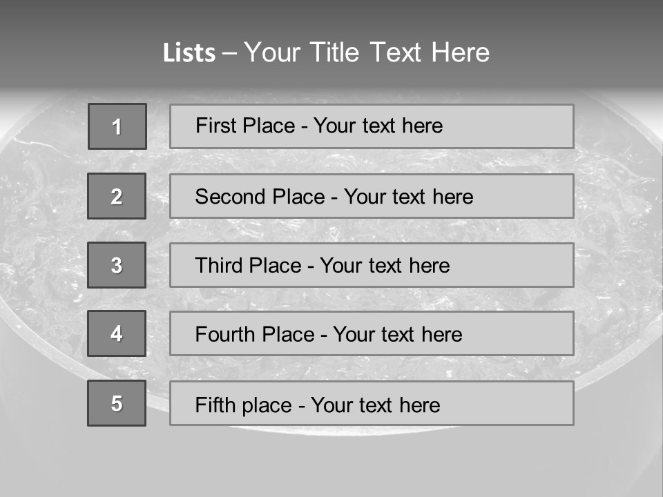 Cool Underwater Fresh PowerPoint Template