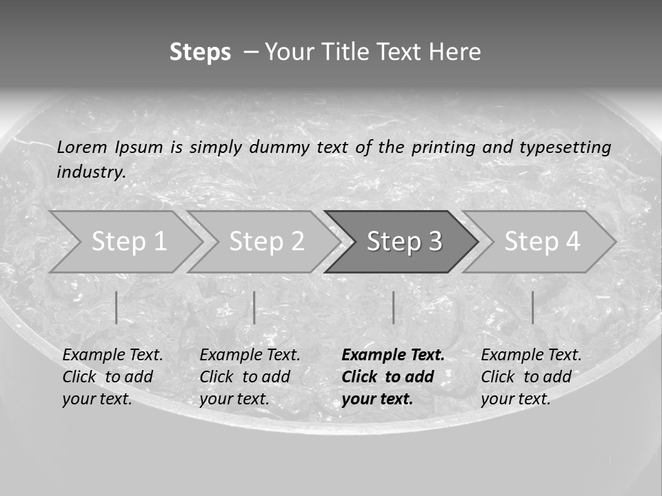 Cool Underwater Fresh PowerPoint Template