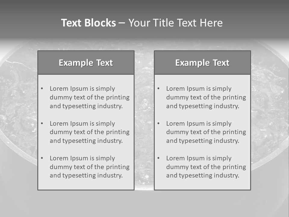Cool Underwater Fresh PowerPoint Template