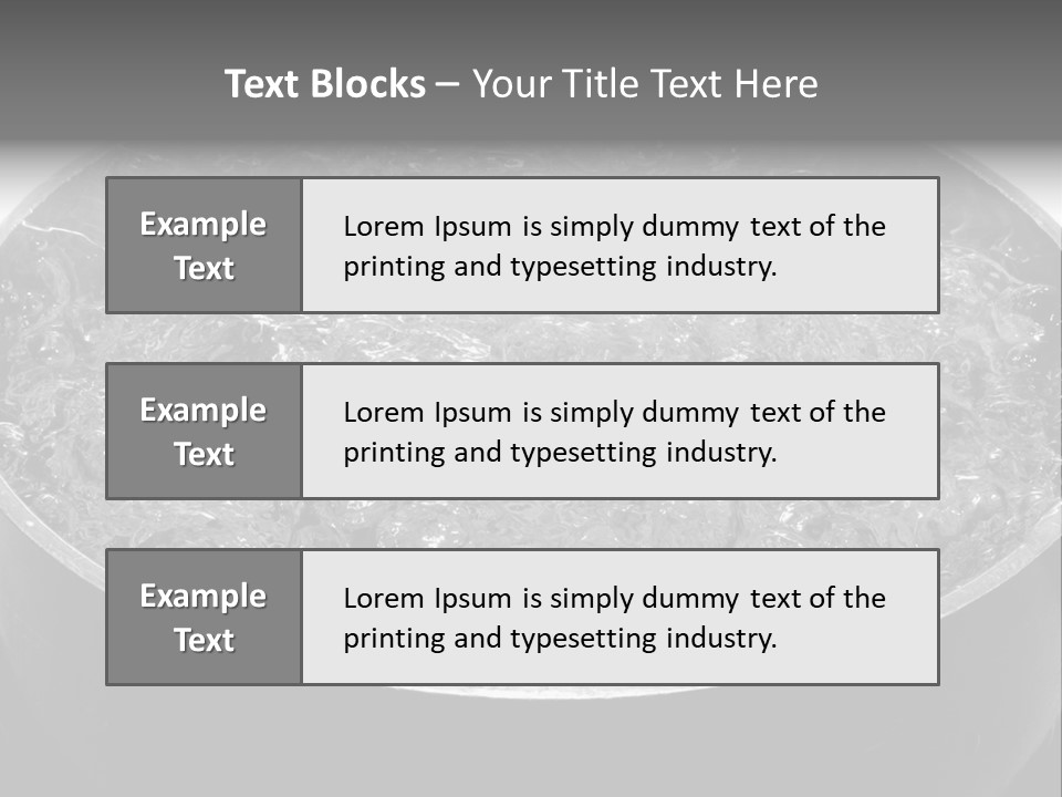 Cool Underwater Fresh PowerPoint Template