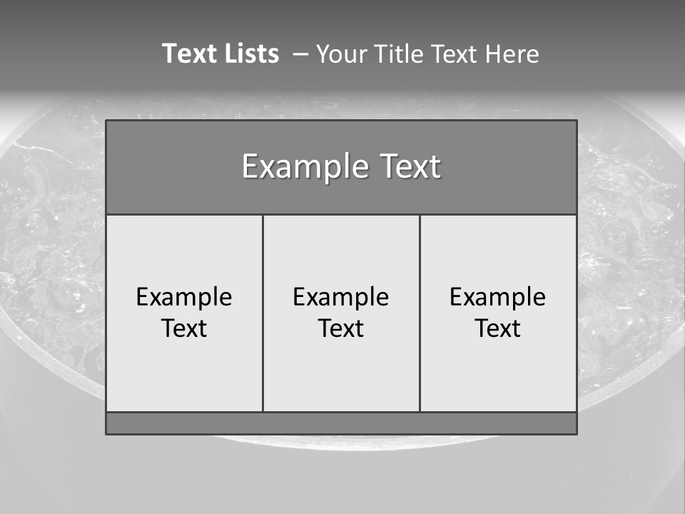 Cool Underwater Fresh PowerPoint Template