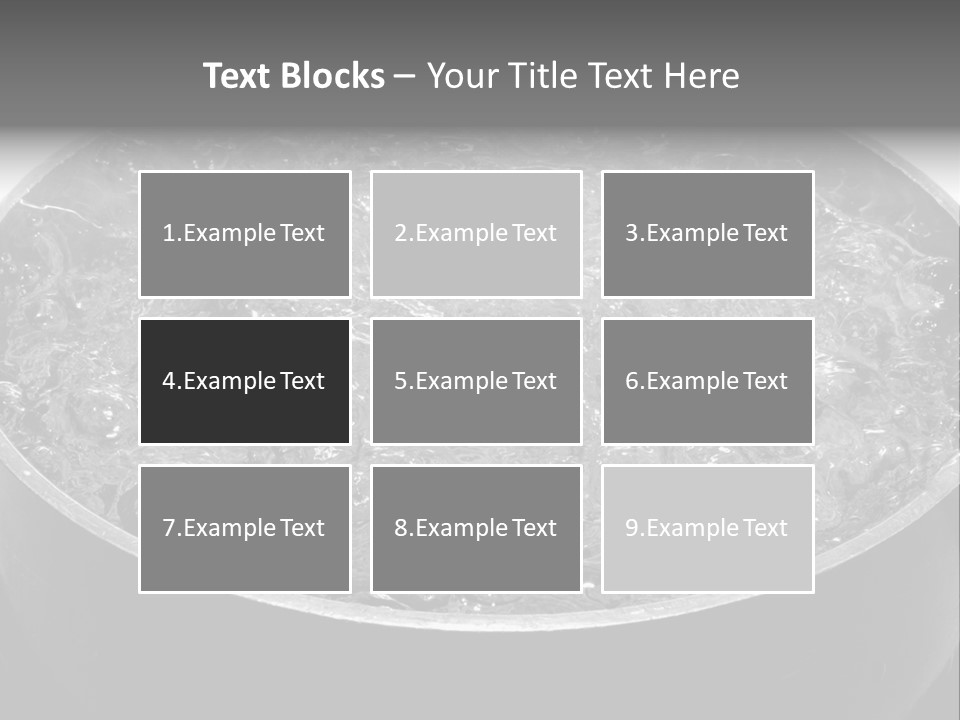 Cool Underwater Fresh PowerPoint Template