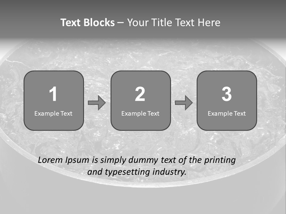 Cool Underwater Fresh PowerPoint Template