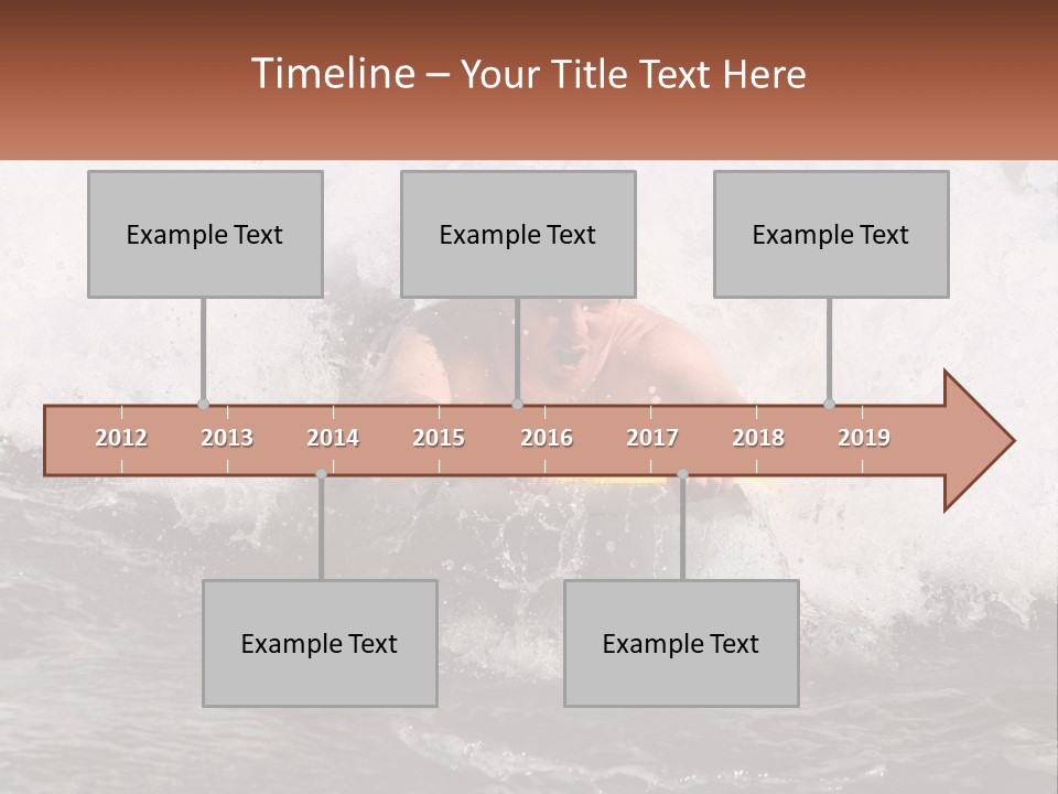 Vacation Happy Tropical PowerPoint Template