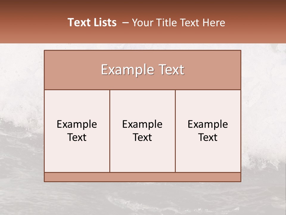 Vacation Happy Tropical PowerPoint Template