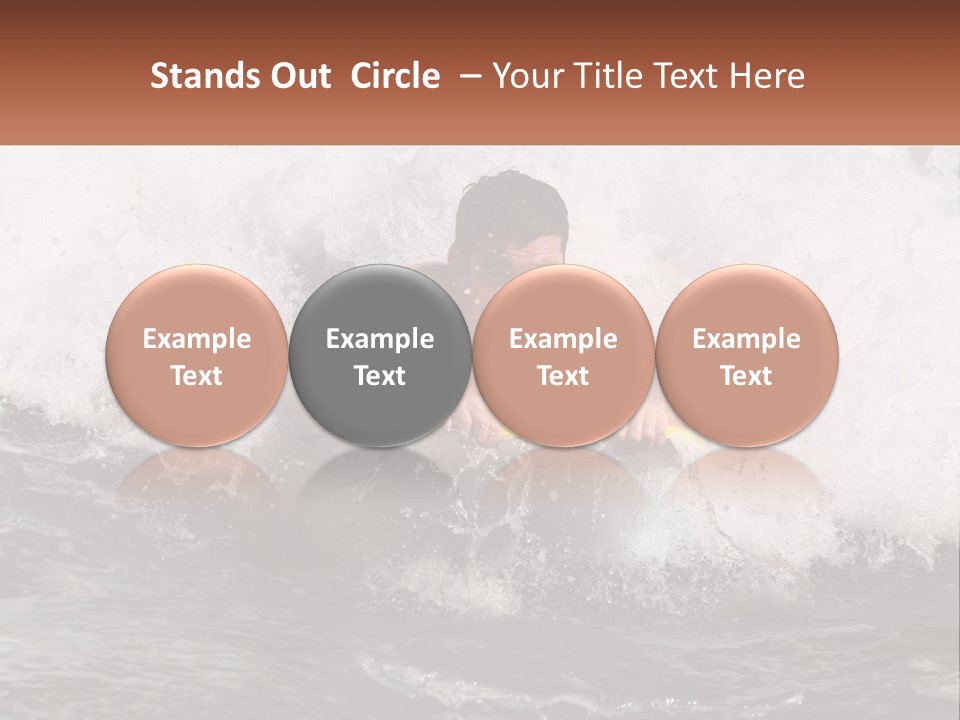 Vacation Happy Tropical PowerPoint Template