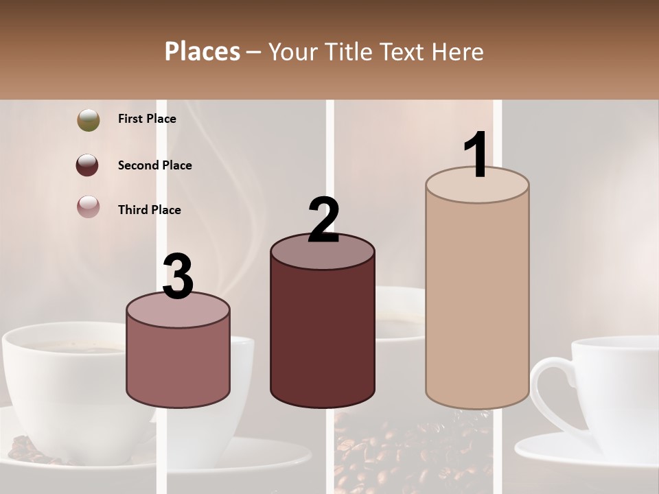 Dark Mug Bean PowerPoint Template