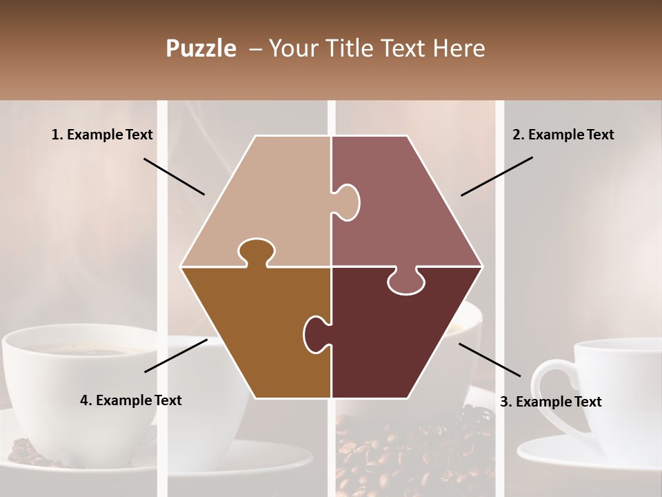 Dark Mug Bean PowerPoint Template