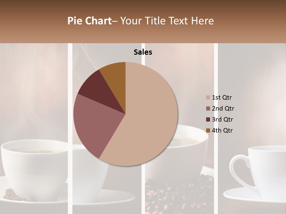 Dark Mug Bean PowerPoint Template