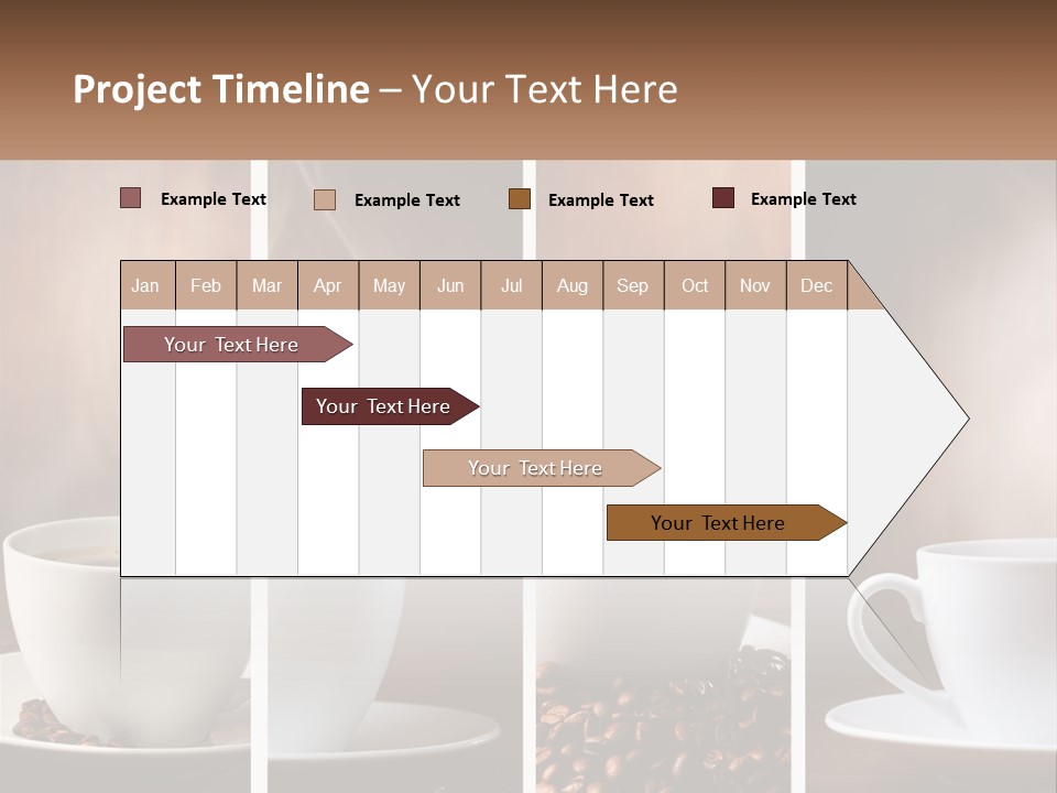 Dark Mug Bean PowerPoint Template