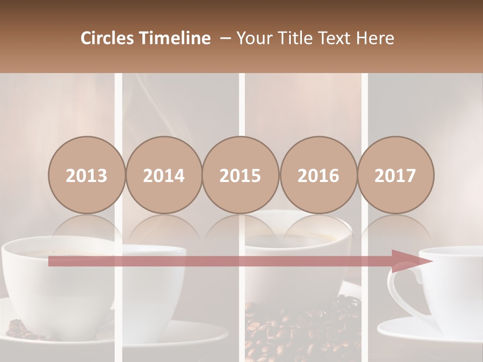 Dark Mug Bean PowerPoint Template