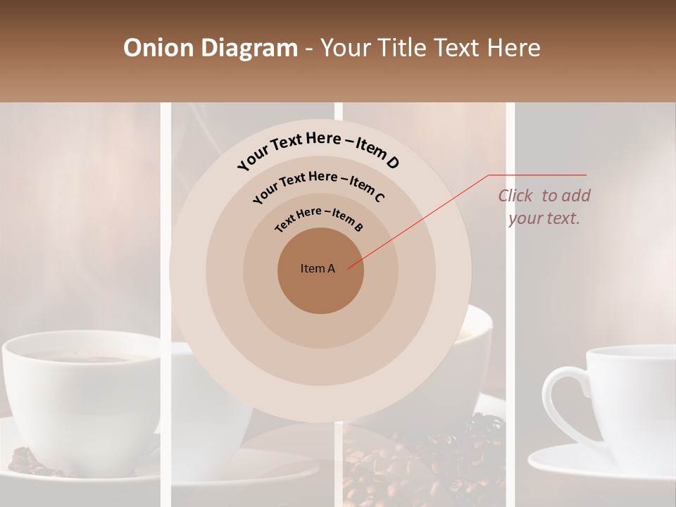 Dark Mug Bean PowerPoint Template