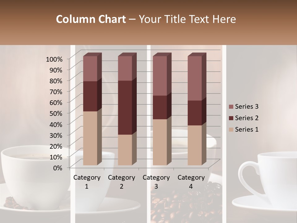 Dark Mug Bean PowerPoint Template