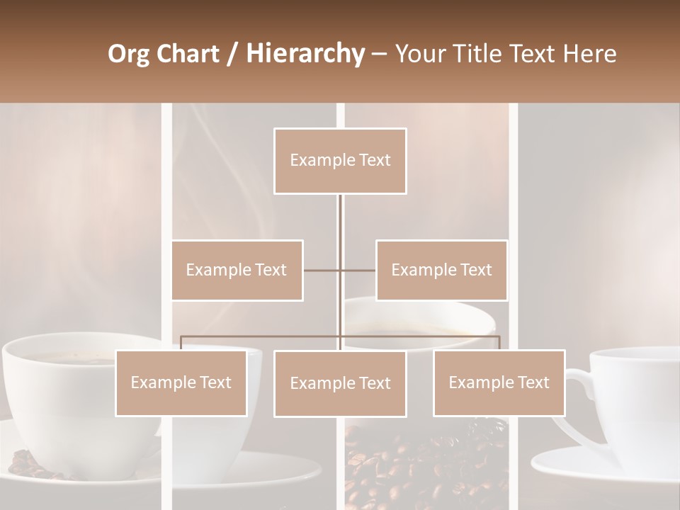 Dark Mug Bean PowerPoint Template