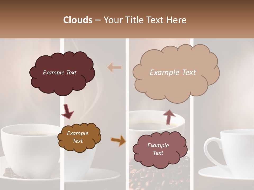 Dark Mug Bean PowerPoint Template