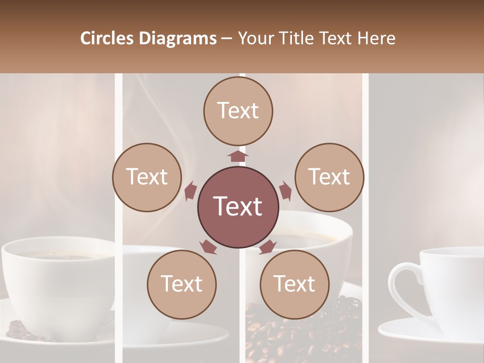 Dark Mug Bean PowerPoint Template