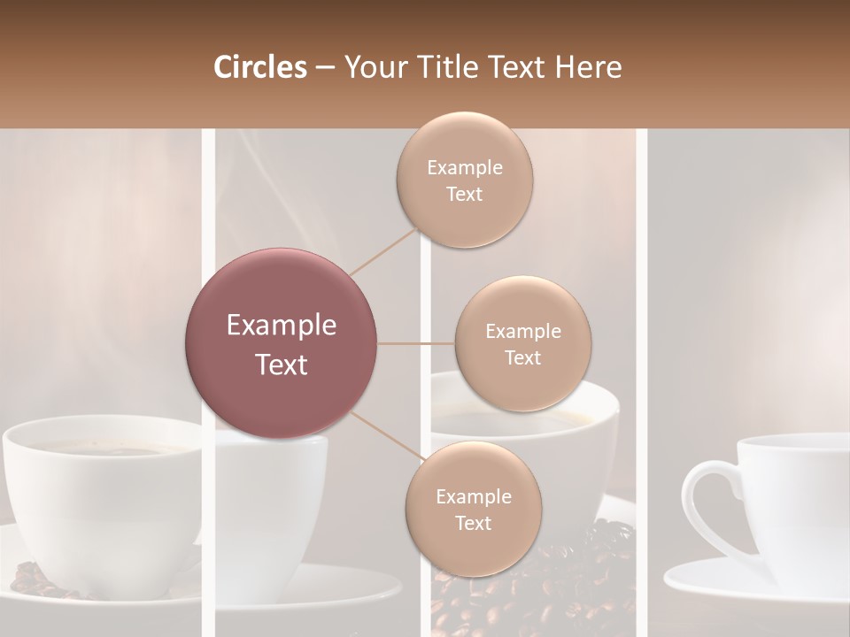 Dark Mug Bean PowerPoint Template