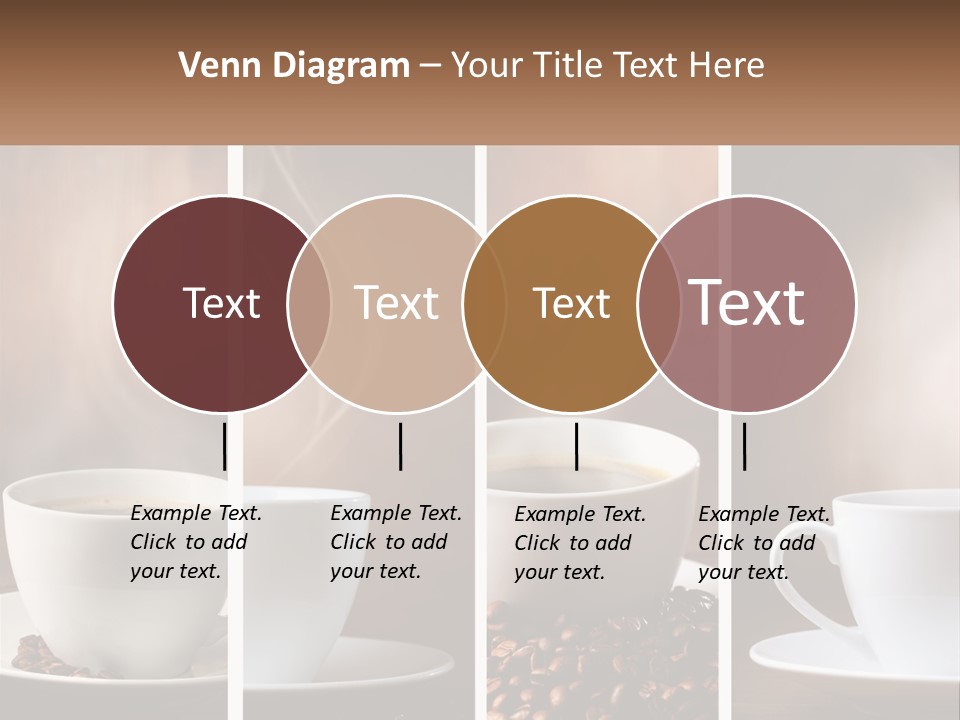Dark Mug Bean PowerPoint Template