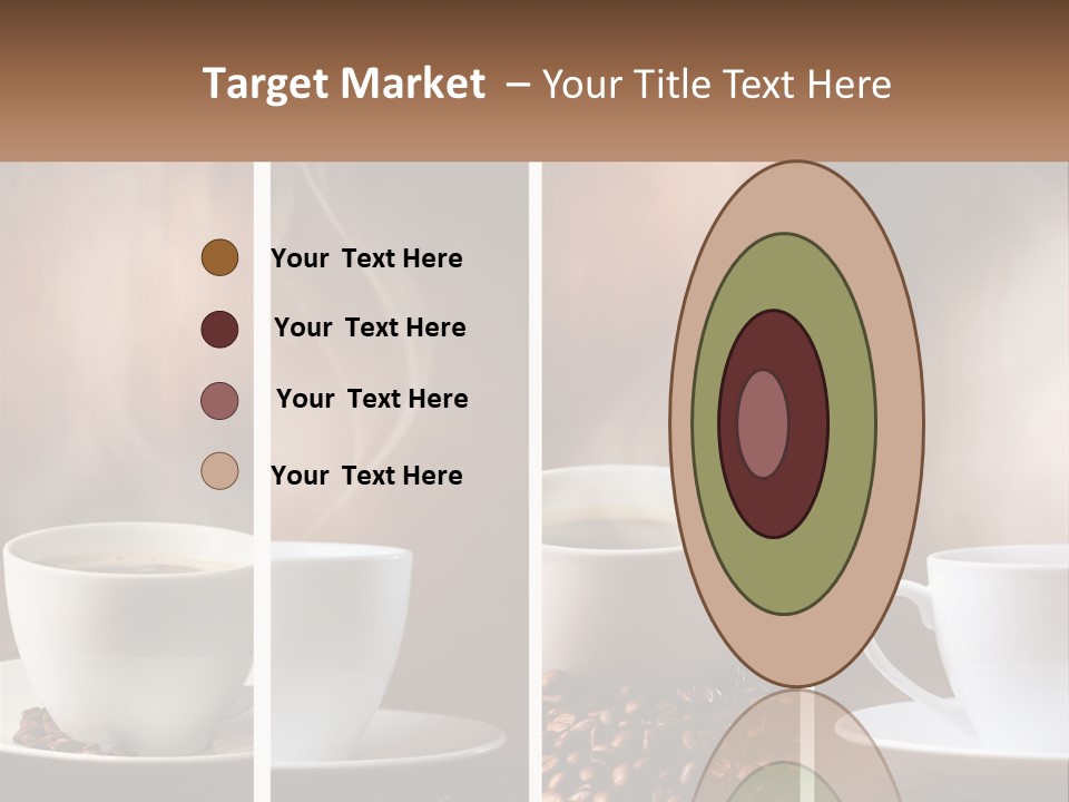 Dark Mug Bean PowerPoint Template