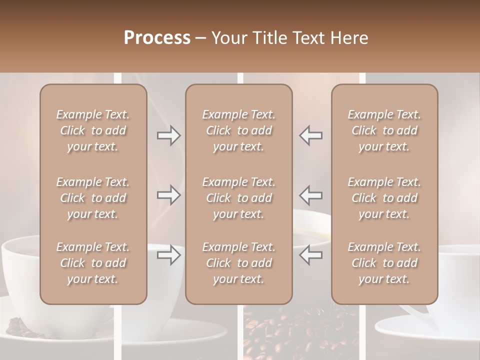 Dark Mug Bean PowerPoint Template