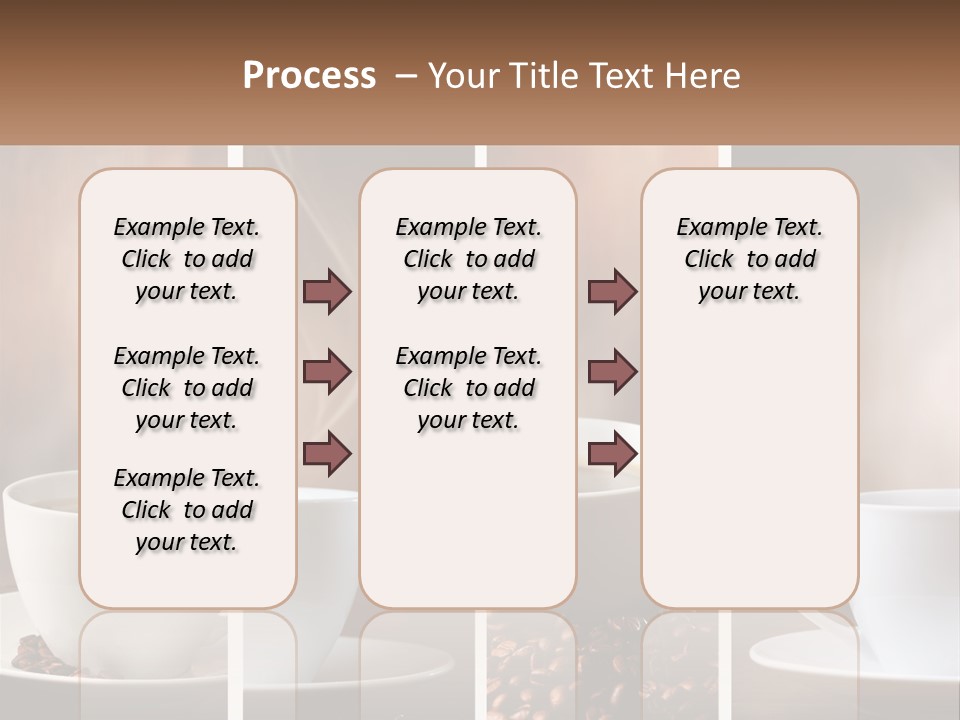 Dark Mug Bean PowerPoint Template