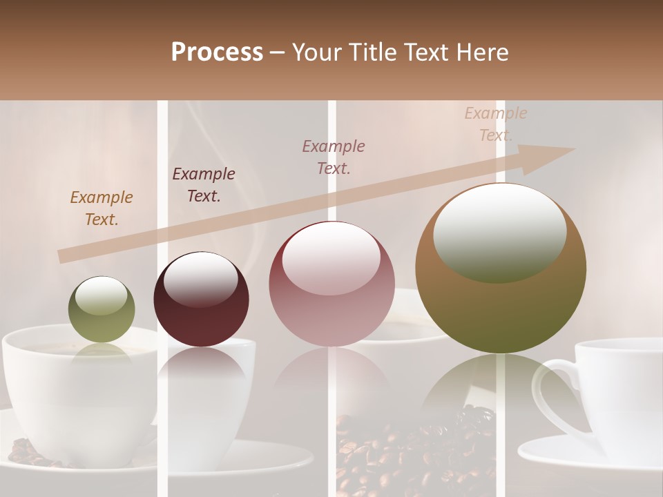 Dark Mug Bean PowerPoint Template
