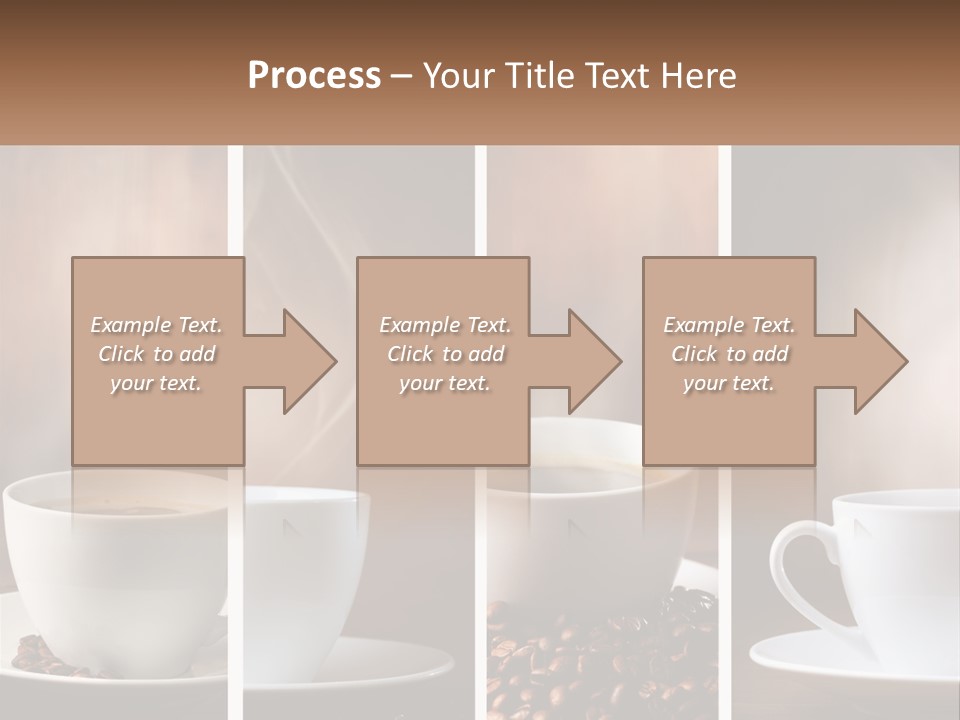 Dark Mug Bean PowerPoint Template