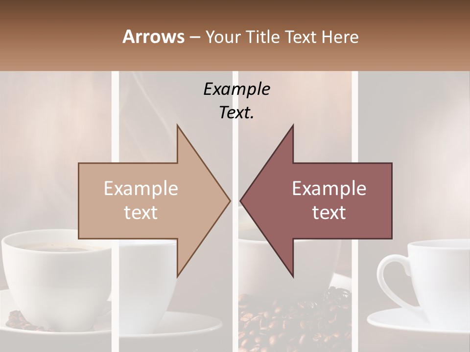 Dark Mug Bean PowerPoint Template