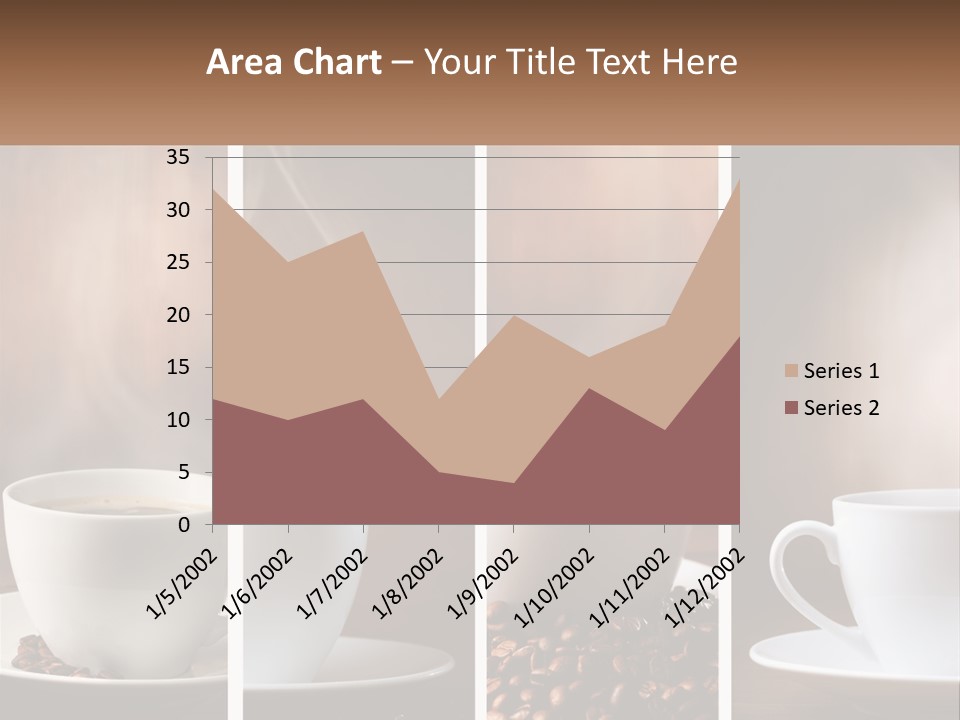 Dark Mug Bean PowerPoint Template