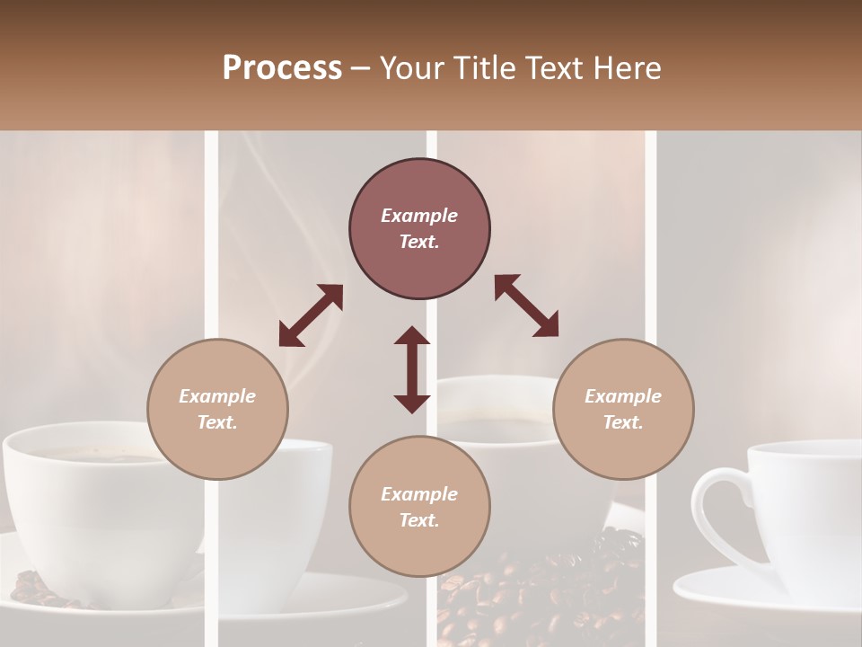 Dark Mug Bean PowerPoint Template