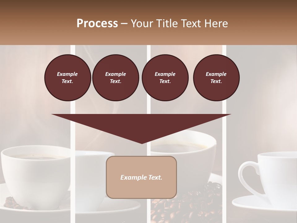 Dark Mug Bean PowerPoint Template